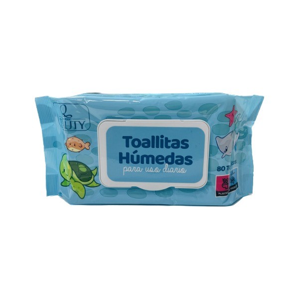 Q Beauty toallitas húmedas infantiles 80 unidades